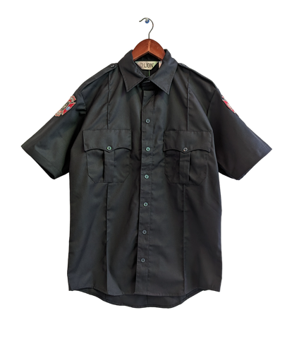 ***CLEARANCE*** Lion Group - Mens Poly Cotton Short Sleeve Shirt
