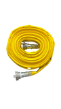 **Clearance** FH” Snap Tite – Wildland Ultra Forestry Hose Yellow quarter-turn (re-coupled) 1”x 50ft