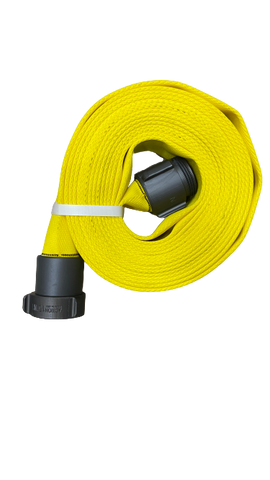 **Clearance** “FH” Snap Tite – Wildland Ultra Forestry Hose Yellow 1.5” NH x 25ft