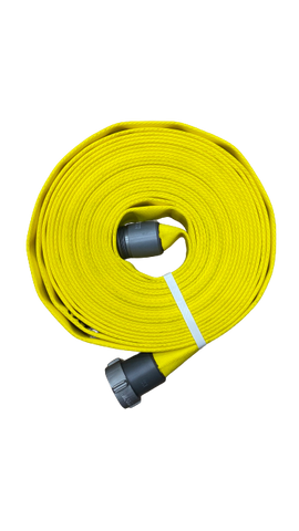 **Clearance** “FH” Snap Tite – Wildland Ultra Forestry Hose Yellow 1.5” NH x 50ft