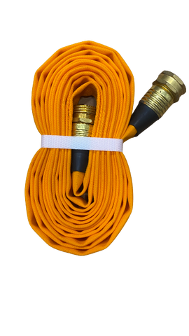 ***CLEARANCE*** Waterax - Wildland Guardn'Flo Forestry hose 3/4" x 15 ft c/w GHT Cplgs Attached