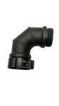 Kochek 2.5" Female swivel R/L BCT x 2.5" Male BCT w/ 90 degree elbow (anodized)