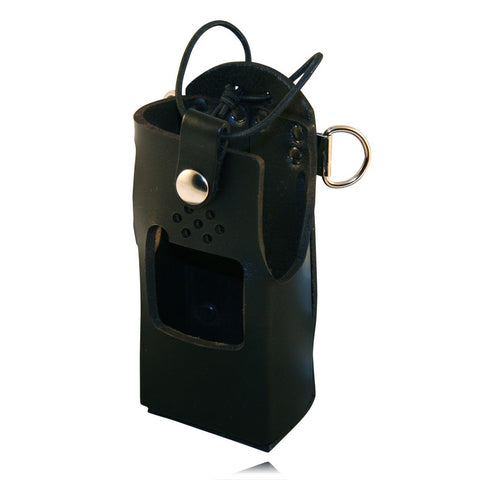 Boston Leather - Firefighter's Radio Holder for Kenwood TK-2180 or TK-3180