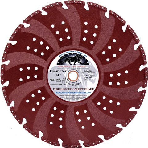 Desert Diamond Fire Rescue Safety Blades