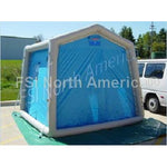 FSI DAT3030S Pneumatic Hazmat Decon Shower 10'W X 10'L X 9'H