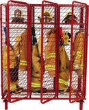 Free Standing Red Rack Gear Storage