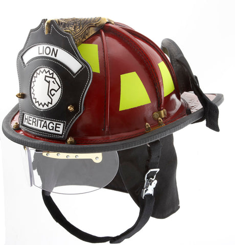 LION Heritage Leather Structural Helmet – Associated Fire Safety Group