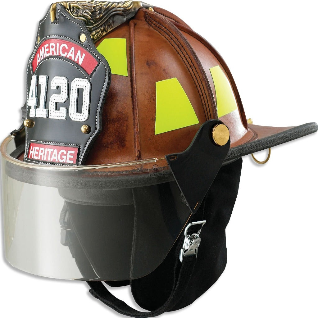 LION Heritage Leather Structural Helmet – Associated Fire Safety Group