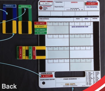 Firefighting Riding Assignment Boards Fire Drill Board