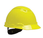 ***CLEARANCE***3M Unvented Hardhat with Uvicator Sensor, Ratchet Suspension